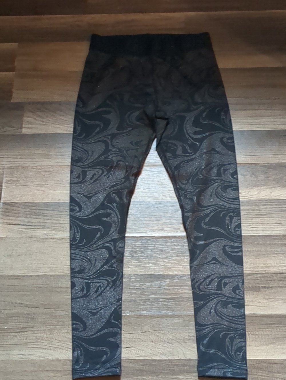 Zumba Fitness Black Marbled Leggings